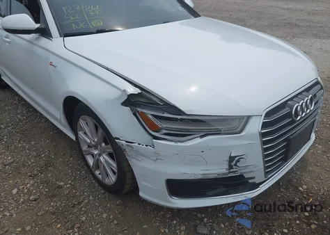 2016 Audi A6 3.0T Premium Plus from USA, damaged, VIN WAUHGAFC2GN038202